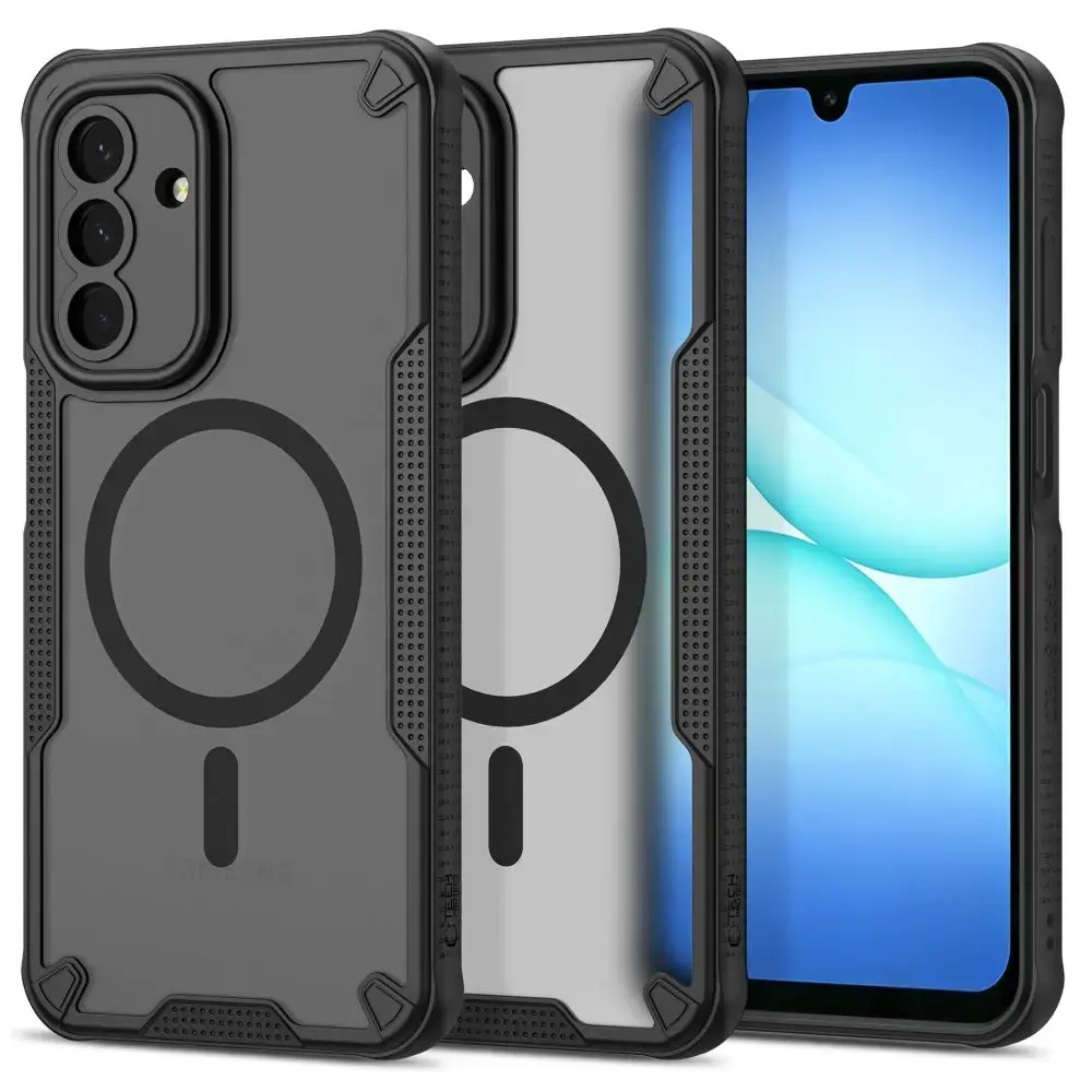 Tech-Protect Rugged Shield чехол с поддержкой MagSafe для телефона Samsung Galaxy A17 4G (A175) | A17 5G (A176) | A18 4G (A185) | A26 5G (A266) чёрный