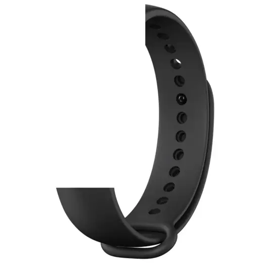 Devia Deluxe Sport nutikella rihm Xiaomi Mi Band 5/6 jaoks | silikoonist | must