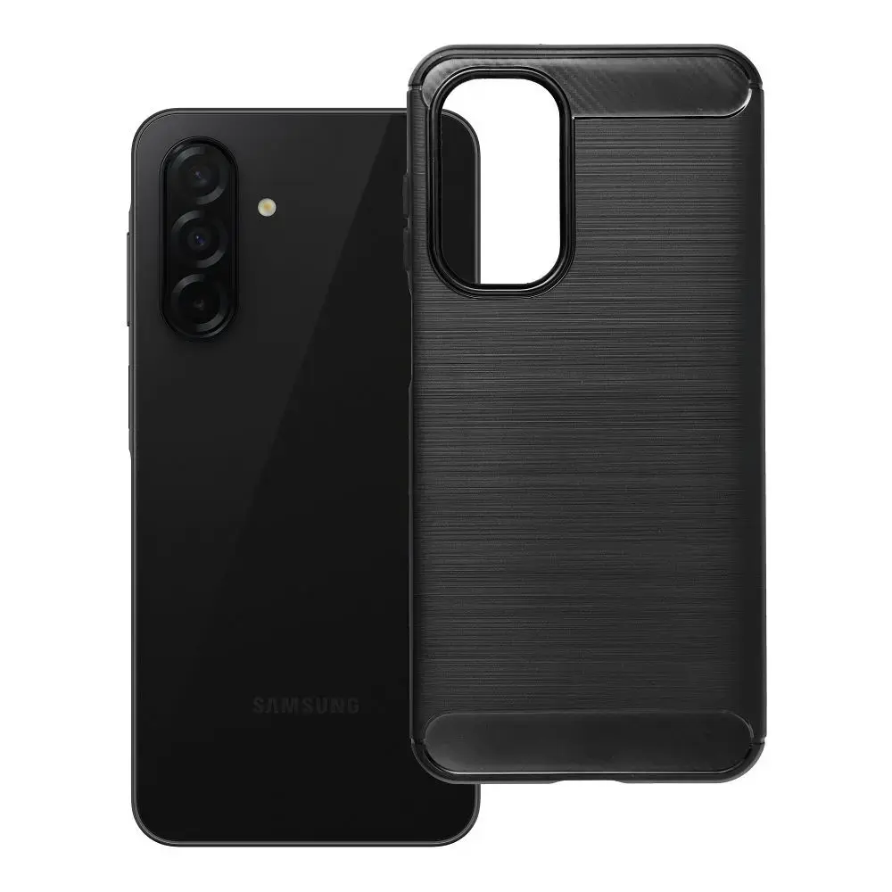Carbon 2.0 telefono dėklas Samsung Galaxy A26 5G (A266) juodas