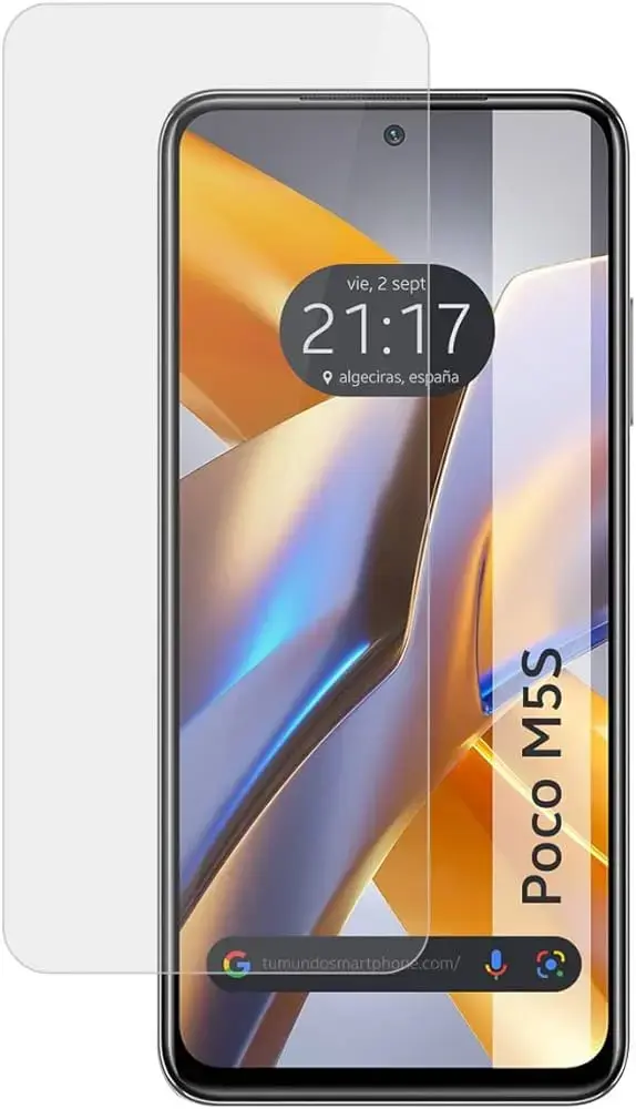 „Fusion“ grūdintas stiklas telefonui „Xiaomi Poco M5s“.