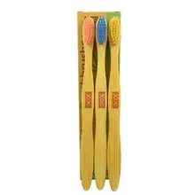 XPel XOC Toothbrush Soft (3 pcs) - Bamboo toothbrush