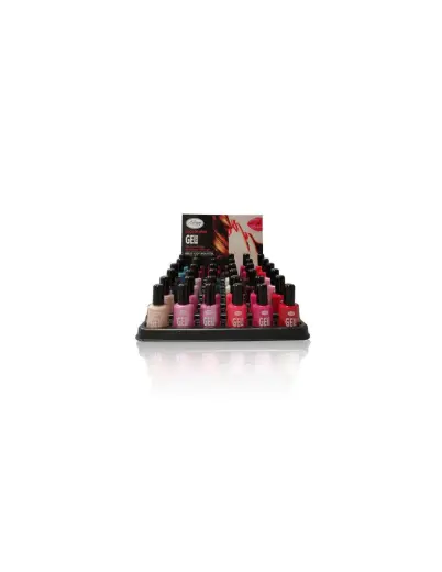 NURANA LACA UÑAS EFECTO GEL EXPOSITOR 36UDS