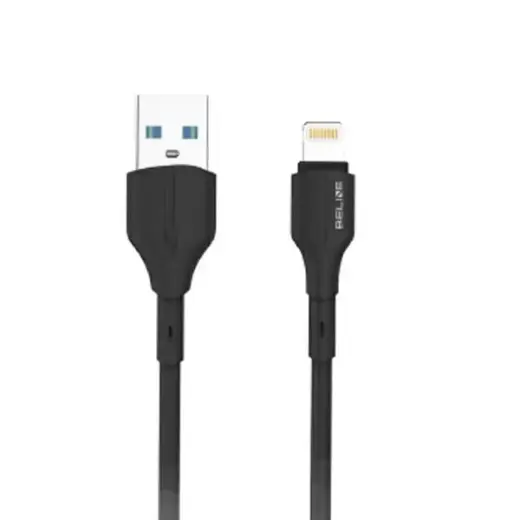 Beline BLNCBL01 провод для передачи данных и зарядки | USB-A на Lightning | 25W | 1m | черный