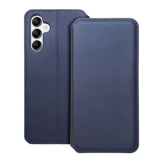 Fusion Dual Pocket raamatutüüpi telefoni ümbris Samsung Galaxy A14 4G (A145) | A14 5G (A146) sinine