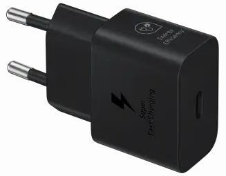 Samsung EP-T2510NBEGEU lādētājs | 25W | USB-C | melns
