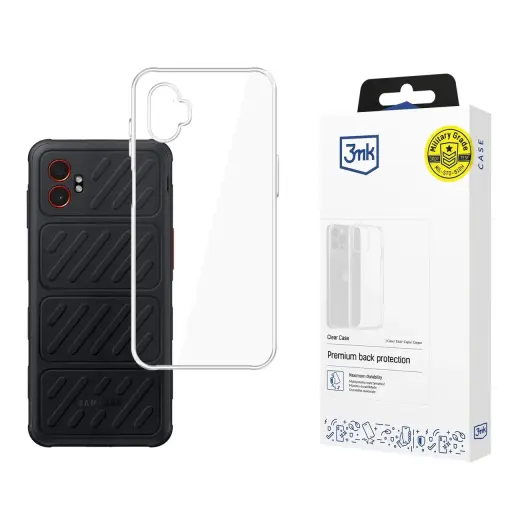 3mk Clear phone case for Samsung Galaxy Xcover 7 Pro (G766) transparent