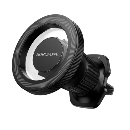 Borofone BH143 Keeper magnētisks auto telefona turētājs uz gaisa deflektora 4.5-7.0" melns