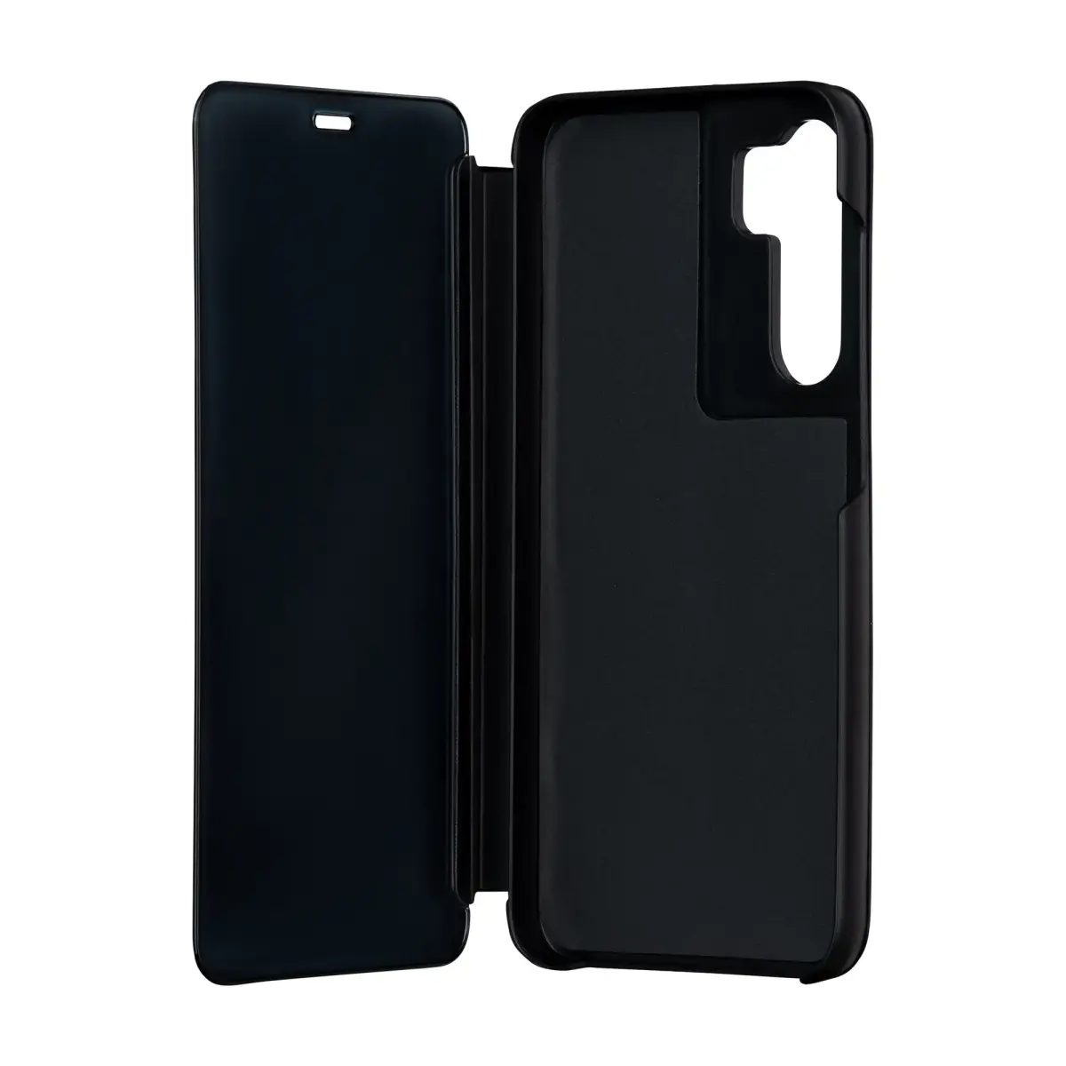 Fold Mirror View Case for Samsung Galaxy A14 4G / A14 5G black