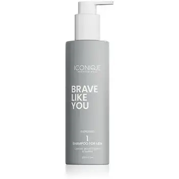 ICONIQUE Professional Men Brave Like You Shampoo - Energizující šampon pro muže 250ml