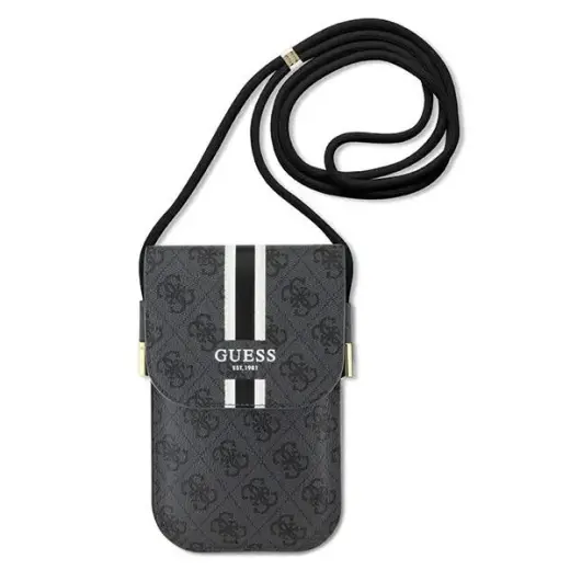 Guess Rokassoma GUOWBP4RPSK melna 4G Svītras