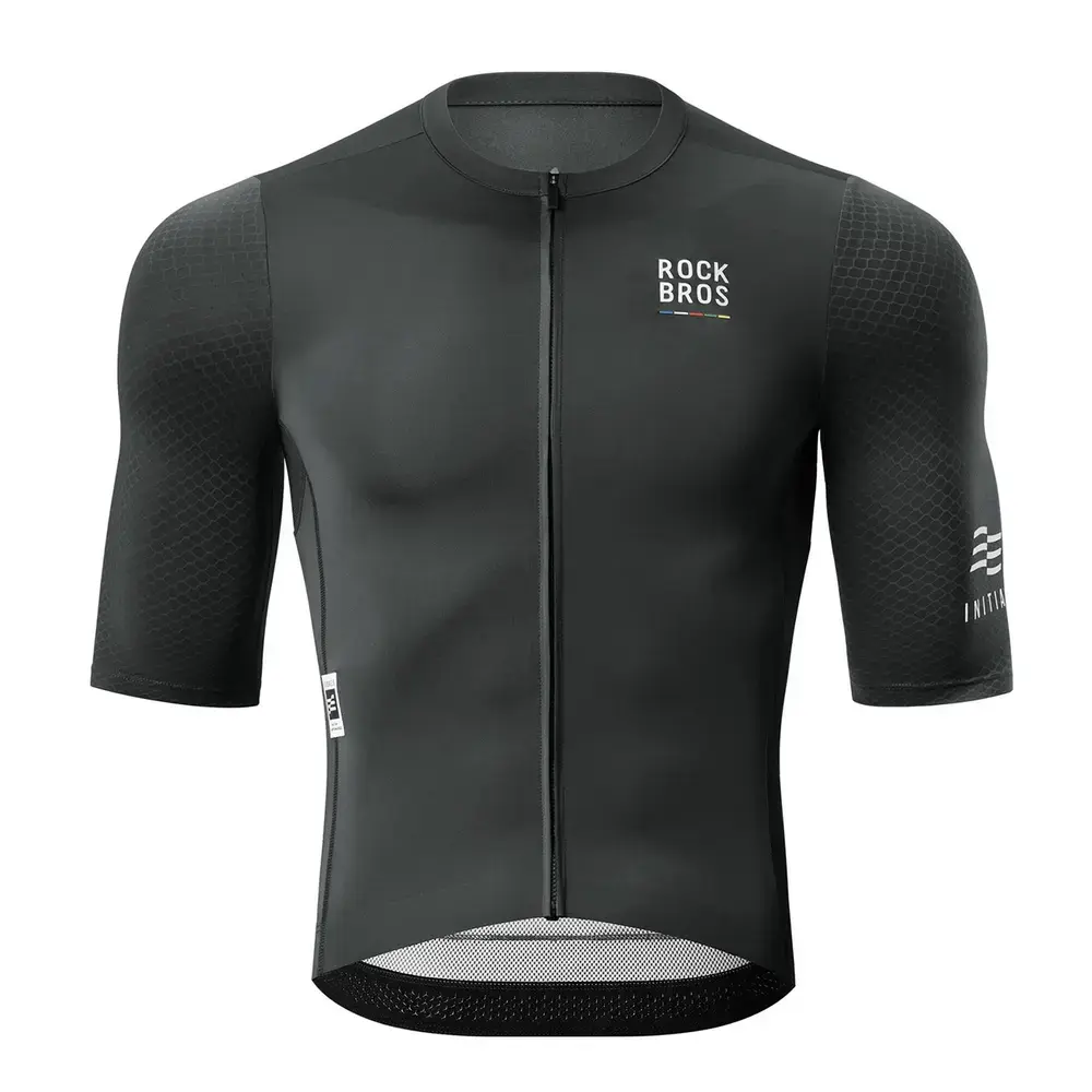 Rockbros 15220032001 ROAD TO SKY men's cycling jersey short sleeve S - black