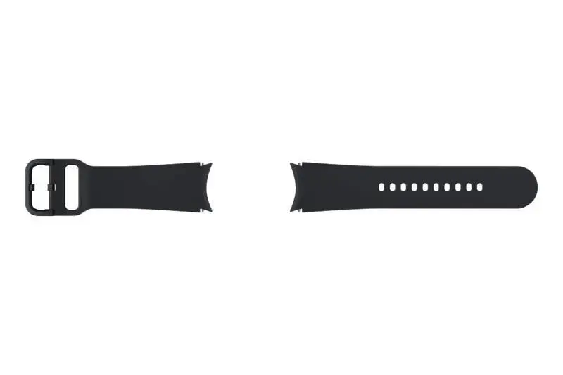 Samsung Sport viedpulksteņa siksniņa priekš Galaxy Watch 4 (40 mm) | silikons | melna