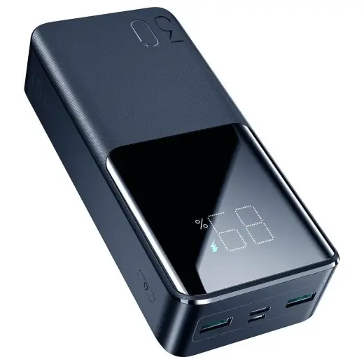 Joyroom power bank | barošanas bloks 15W 30000mAh PD QC3.0 AFC melns (JR-T015)