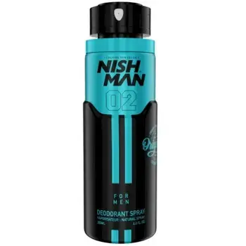 Nishman 02 Deodorant Spray - Deodorant s rozprašovačem 200ml