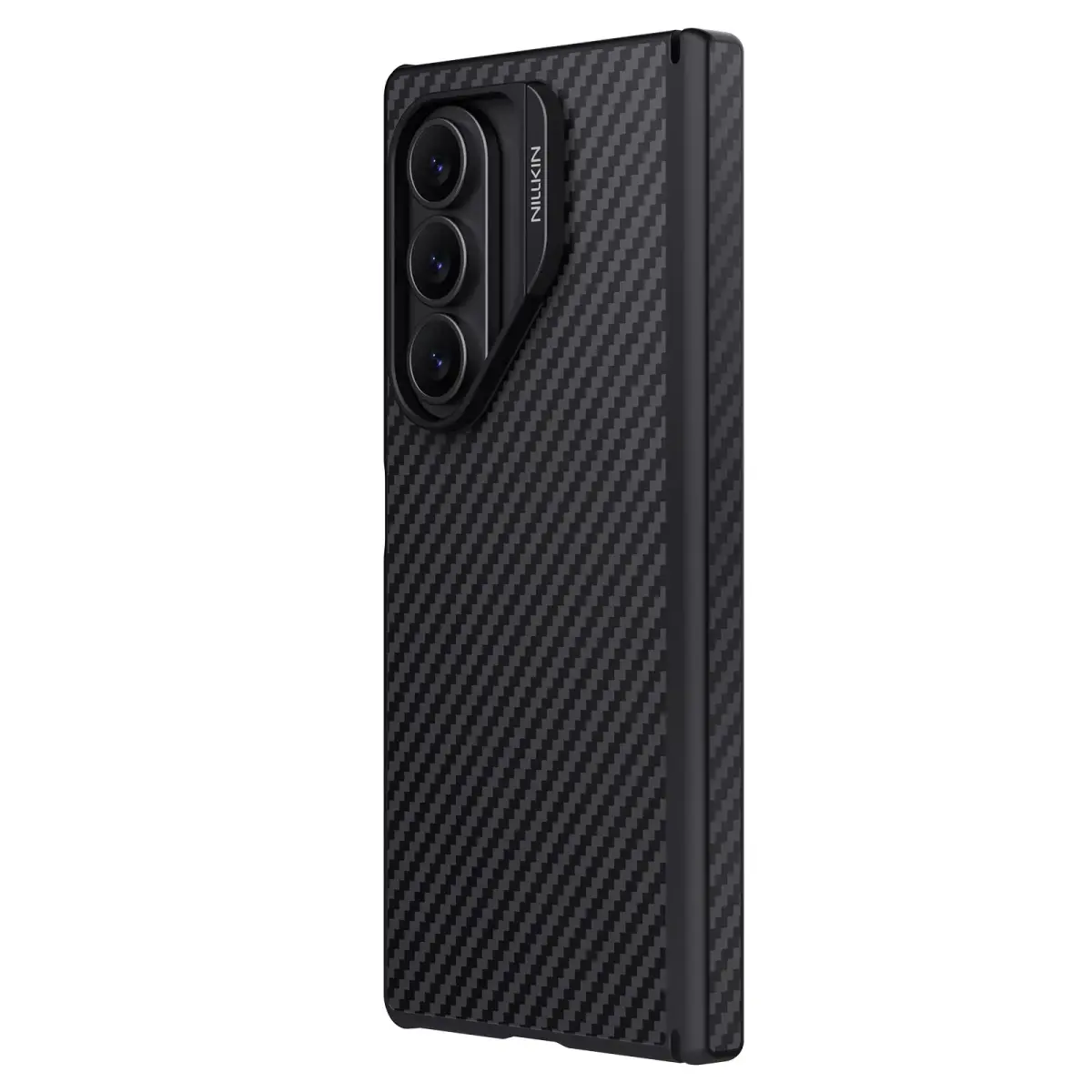 Nillkin Synthetic Fiber PRO Magnetic Hard Case for Samsung Galaxy Z Fold 7 Black
