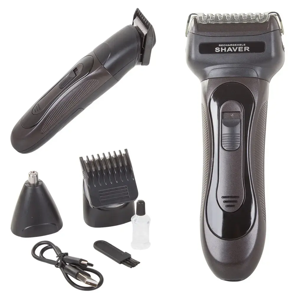Goodbuy beard trimmer | shaver | nose hair trimmer black 