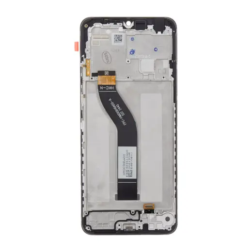 LCD Display + Touch Unit + Front Cover for Xiaomi Redmi 14C/A3 Pro/Poco C75 Black (Service Pack)
