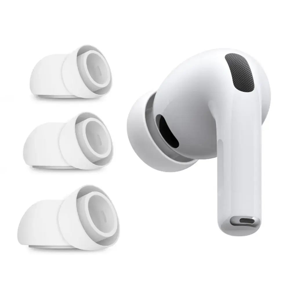 TECH-PRECT kõrvaotsad, 3 tk, Apple Airpods Pro 3, valged