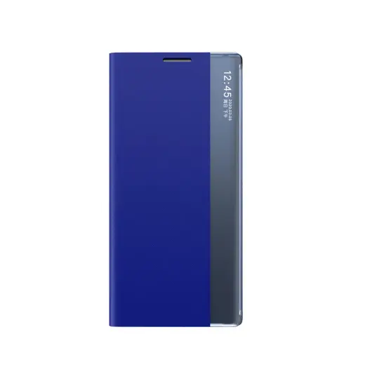 New Sleep knyginio tipo telefono dėklas su stovu Samsung Galaxy A26 5G (A266) mėlynas