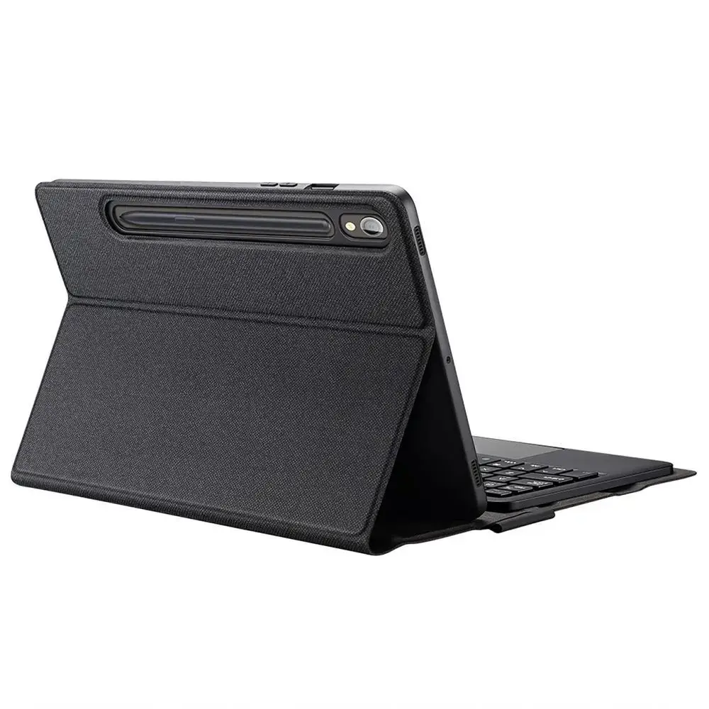 Dux Ducis TK Foldable tablet case with keyboard Galaxy Tab S9 | Galaxy Tab S9 FE | Galaxy Tab S10 FE black