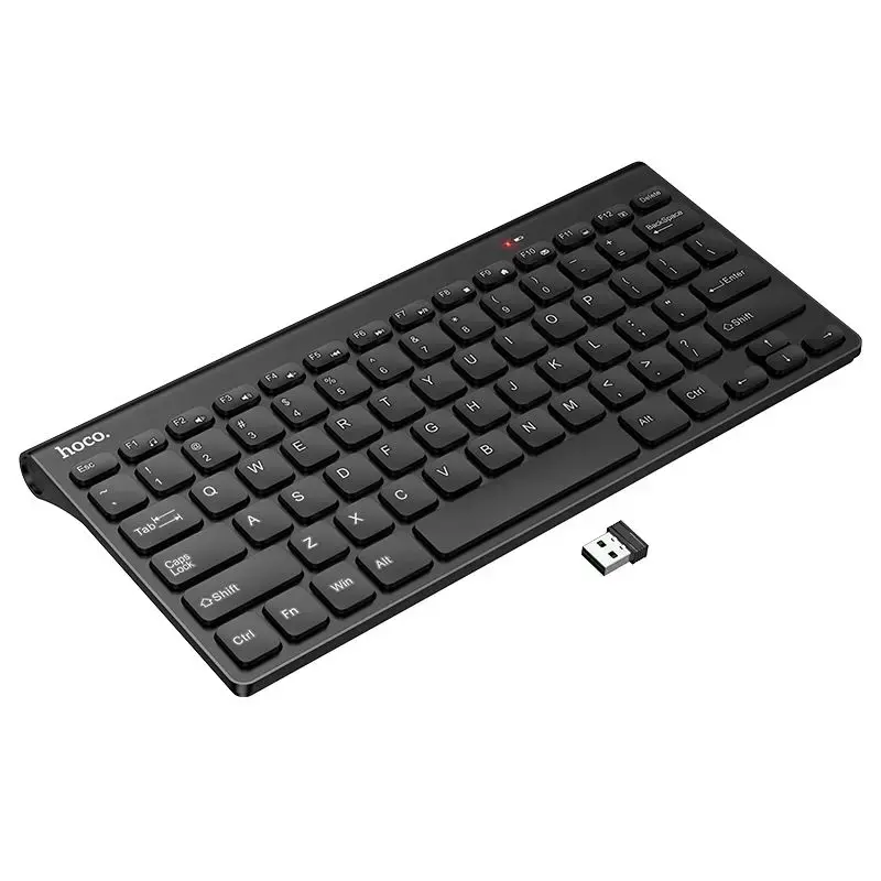 Wireless keyboard 2.4G QWERT Hoco GM70 black
