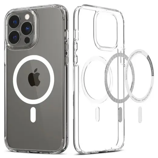 SPIGEN Ultra Hybrid Mag protect silicone case for Apple iPhone 13 Pro transparent