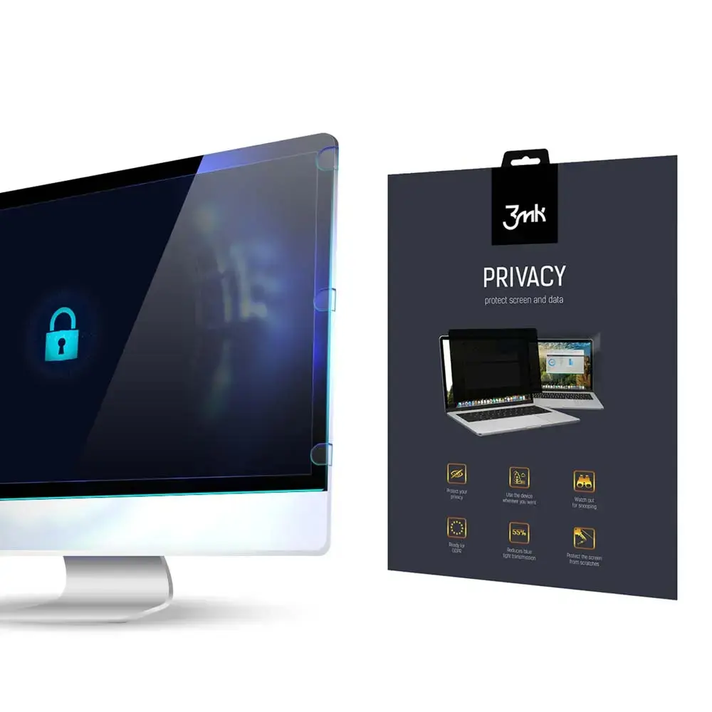 HP S5 Pro 524pu (23,8") - up to 25" 3mk Privacy 2-way (without glue)