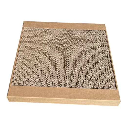 KOTOMODA ScratchPanel 36 × 36 cm — kartona skrāpēšanas panelis kaķiem