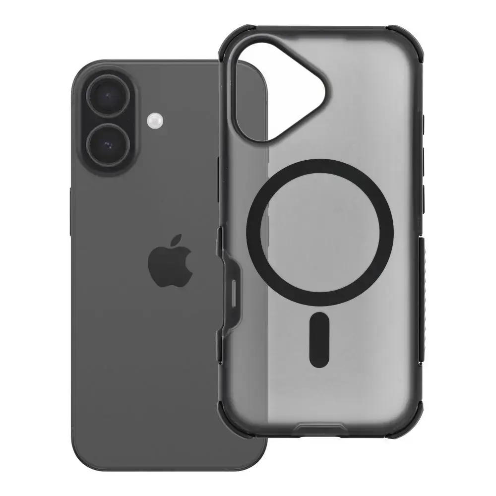 Forcell F-Protect BumperX Premium phone case with MagSafe support for iPhone 17 black