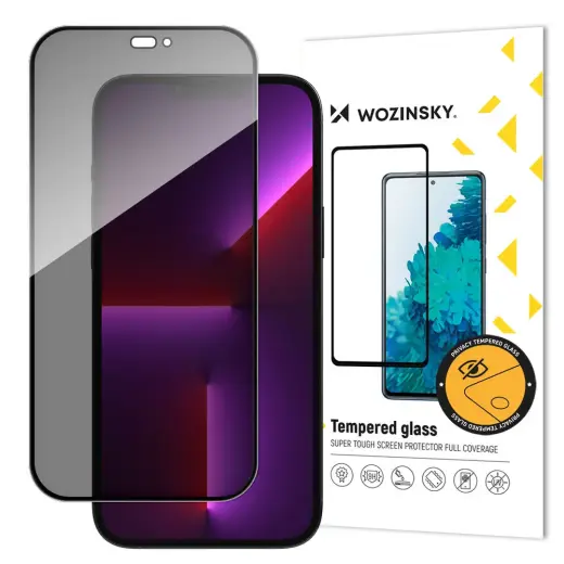 Wozinsky Privacy Glass tempered glass for phone iPhone 15 Pro Max (privacy effect)