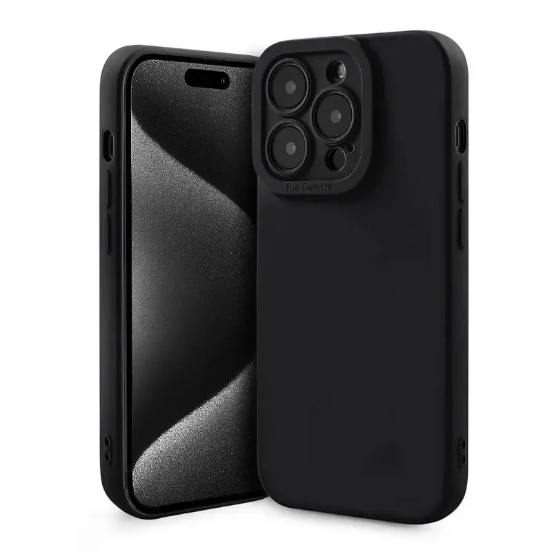 Fusion Softy telefono dėklas Samsung Galaxy A13 4G (A135) juodas
