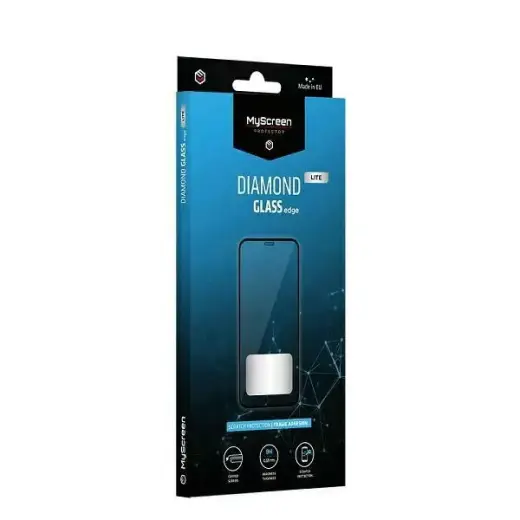 MyScreen LITE tempered glass full cover for phone Samsung Galaxy S21 FE black