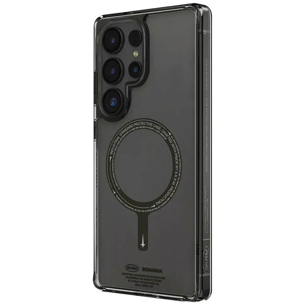 Case Skinarma Saido MagSafe for Samsung   Galaxy S25 Ultra black