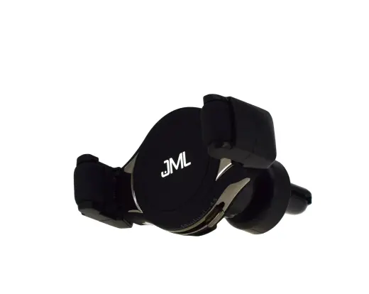 JML CH-108 magnetiline auto telefonihoidik ventilatsiooniavale 10W juhtmevaba laadimisega must