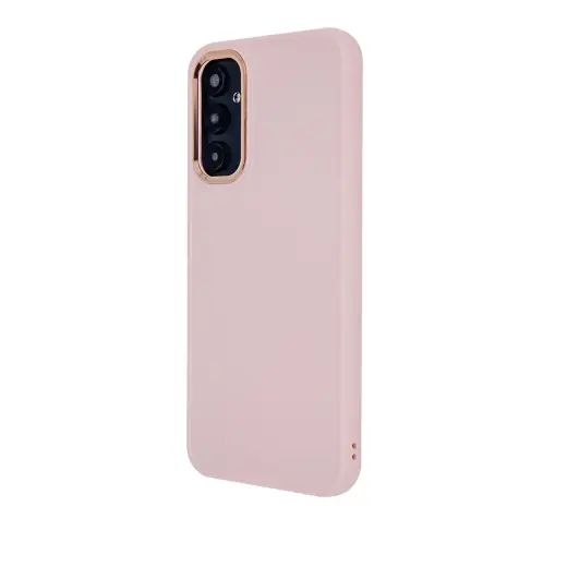 Satin Elegant maciņš telefonam iPhone 13 rozā
