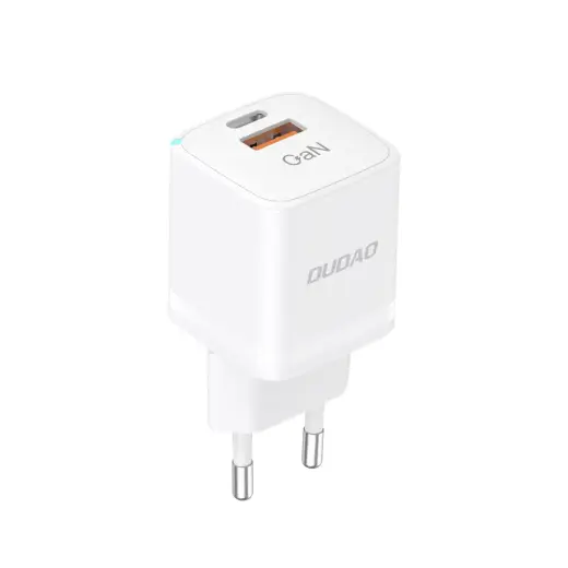 Зарядное устройство Dudao A13Pro | 33W | GaN, PPS | USB-C, USB-A | белое