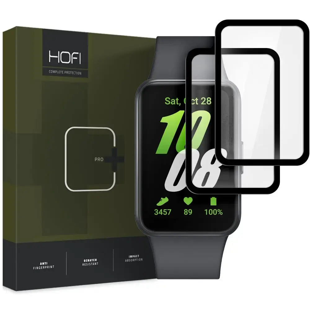 HOFI HIBRĪDS STIKLS HIBRĪDS PRO+ 2 GABALIŅI GALAXY FIT 3 MELNS