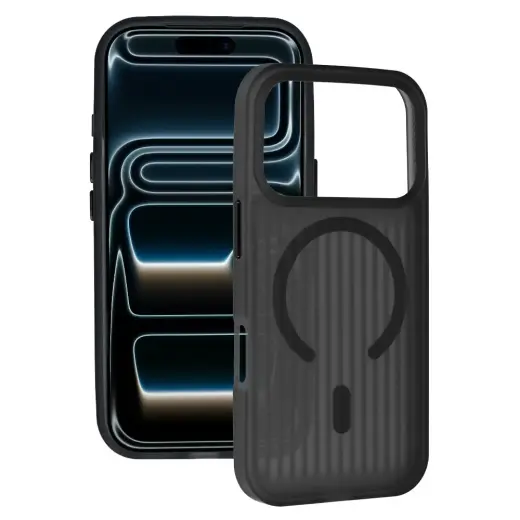 Tel Protect Twist telefono dėklas su MagSafe palaikymu Samsung Galaxy S26 (S942) juodas