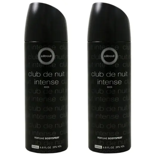 Armaf Club De Nuit Intense Man Body Spray 200Ml in Black