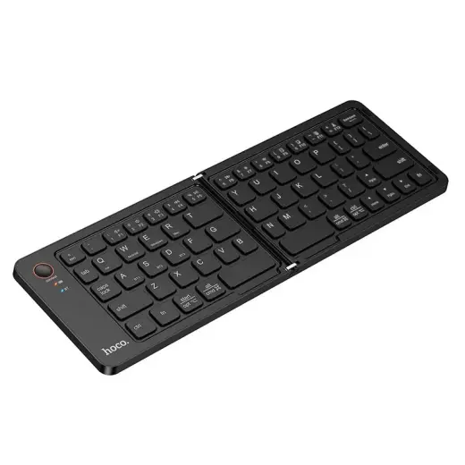 Wireless keyboard folded QWERTY Hoco GM71 black