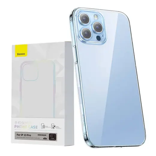 Baseus Simple maciņš telefonam iPhone 13 Pro caurspīdīgs