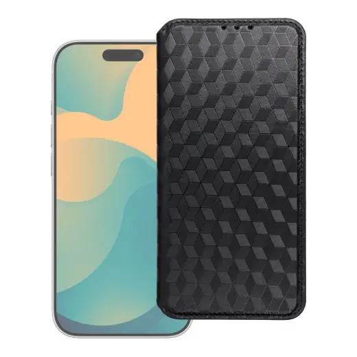 Flip case for Motorola G37 POWER Cubic Book black