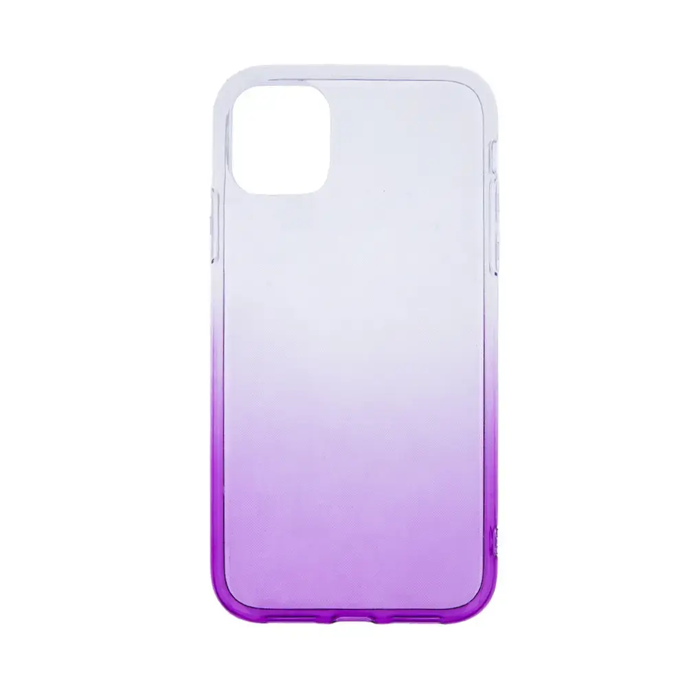 Fusion Gradient back case silicone for Samsung A536 Galaxy A53 5G transparent - violet