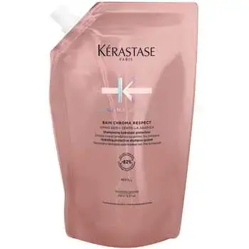 Kérastase Chroma Absolu Bain Chroma Respect Shampoo Refill ( poškozené a barvené vlasy ) - Náplň hydratačního a ochranného šamponu 500ml