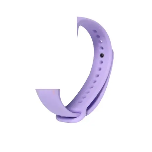 Devia Deluxe Sport smartwatch strap for Xiaomi Mi Band 5/6/7 | Silicone | purple