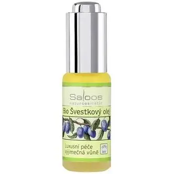 Saloos Bio Švestkový olej lisovaný za studena 20 ml