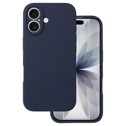 Silicone Lite telefoni ümbris iPhone 17 tumesinine