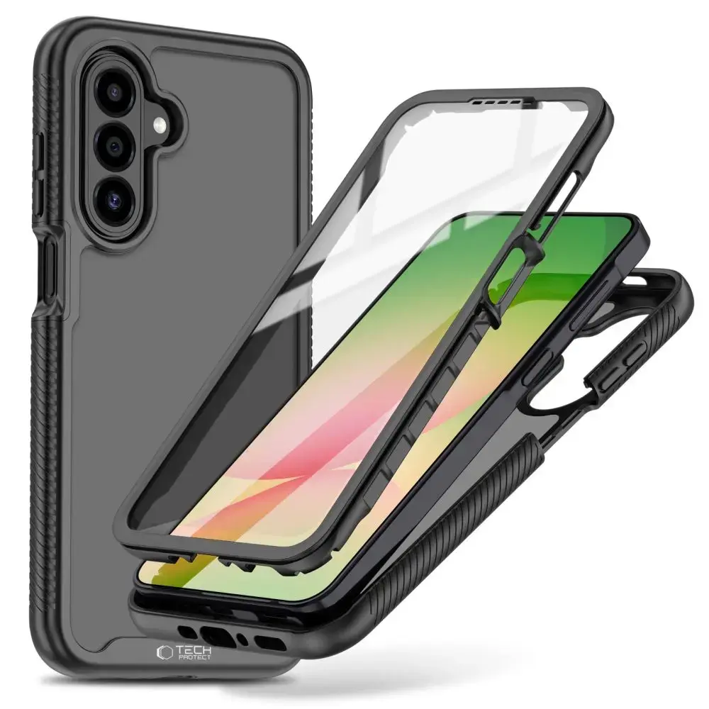 TECH-PROTECT Defense telefono dėklas Samsung Galaxy A36 5G (A366) | A56 (A566) | A27 5G (A276) | A37 (A376) juodas