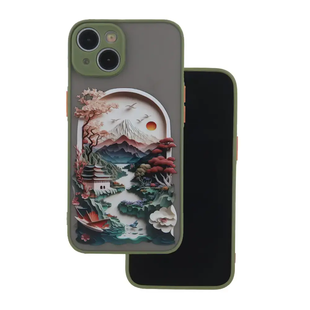 Ultra Trendy Travel maciņš telefonam iPhone 13 zaļš