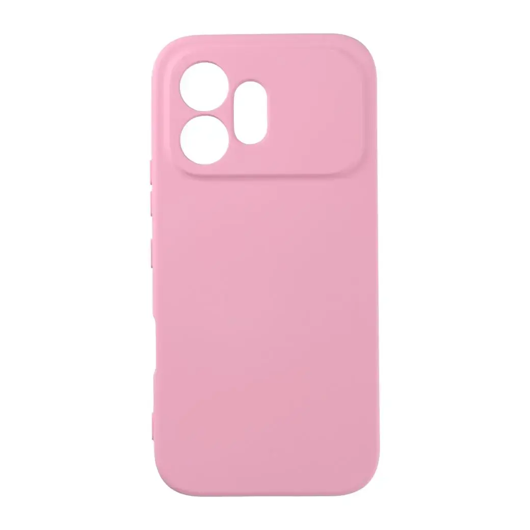 Case for Honor 600 Silicone powder pink